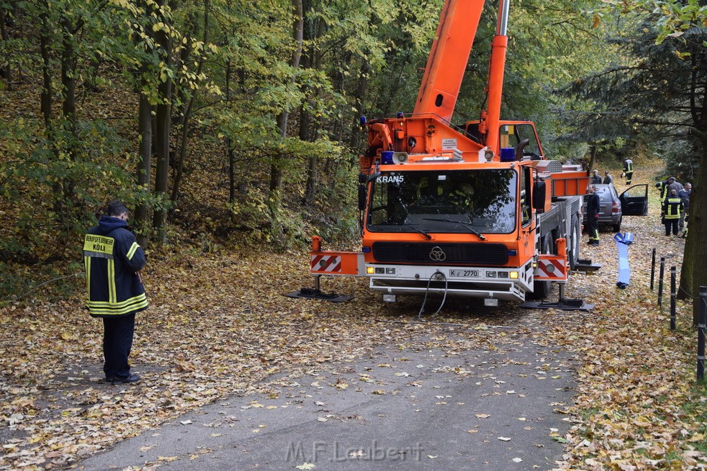 Einsatz BF Koeln PKW im See Koeln Esch P190.JPG - Miklos Laubert